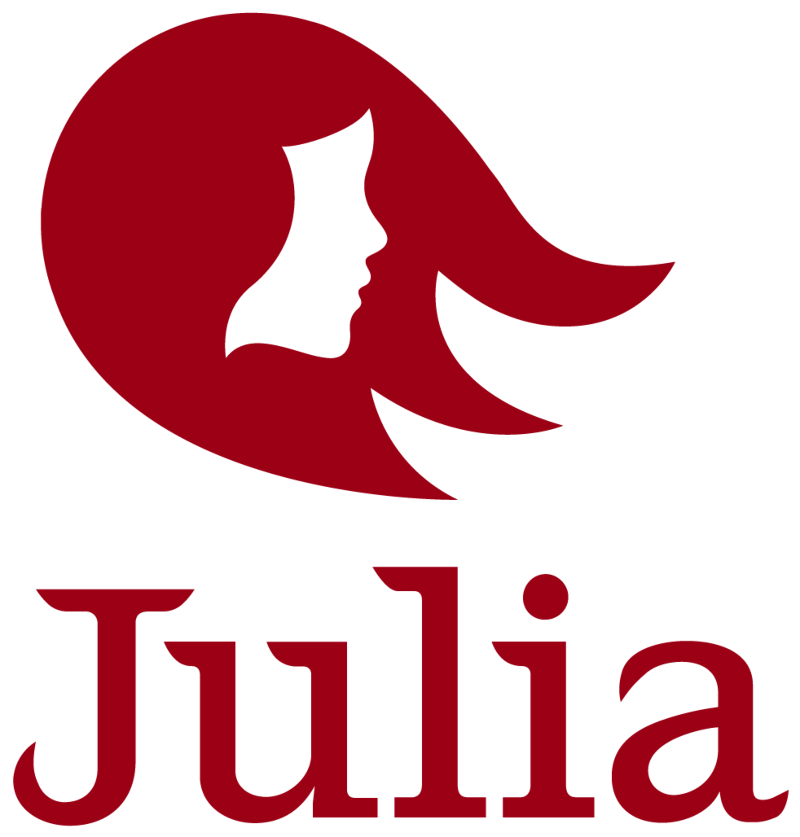 Julia Logo Positivo Verticale